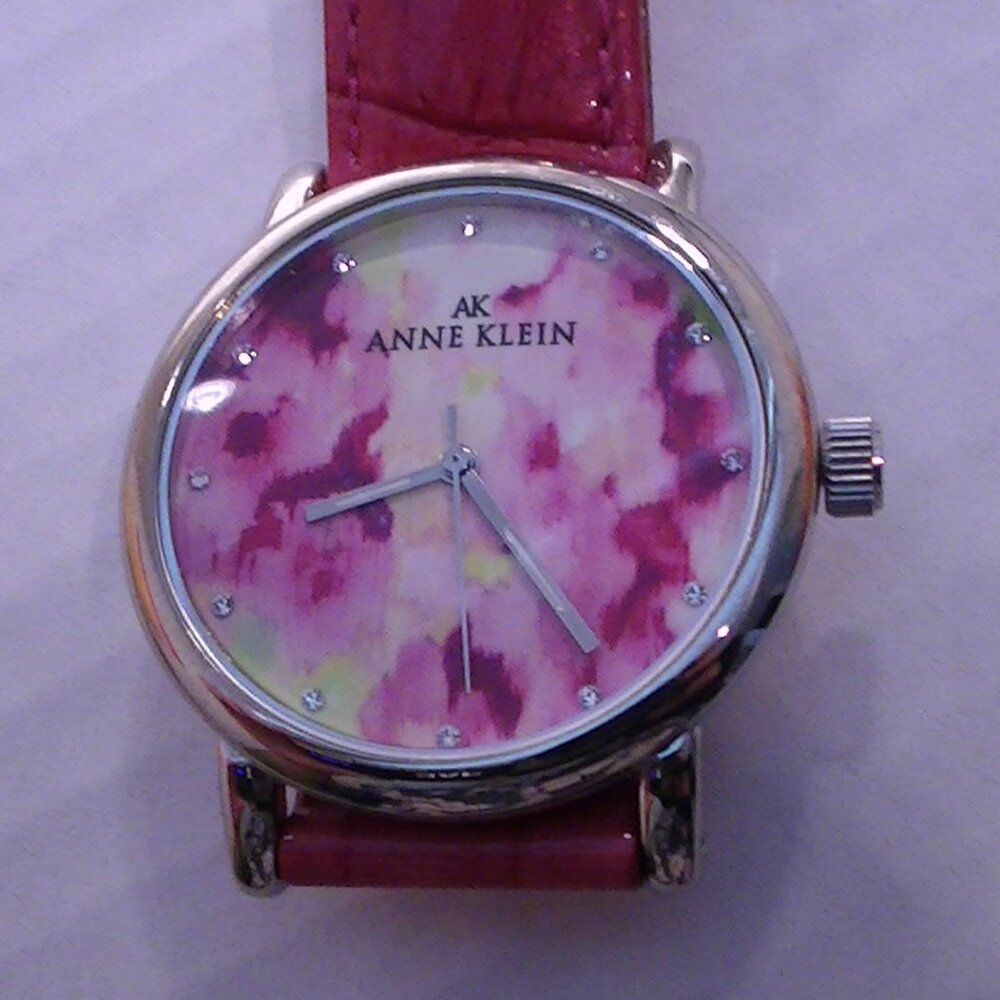 Vintage Anne Klein Wrist Watch with Leather Band